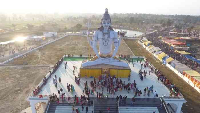 Lord shiva huge statue