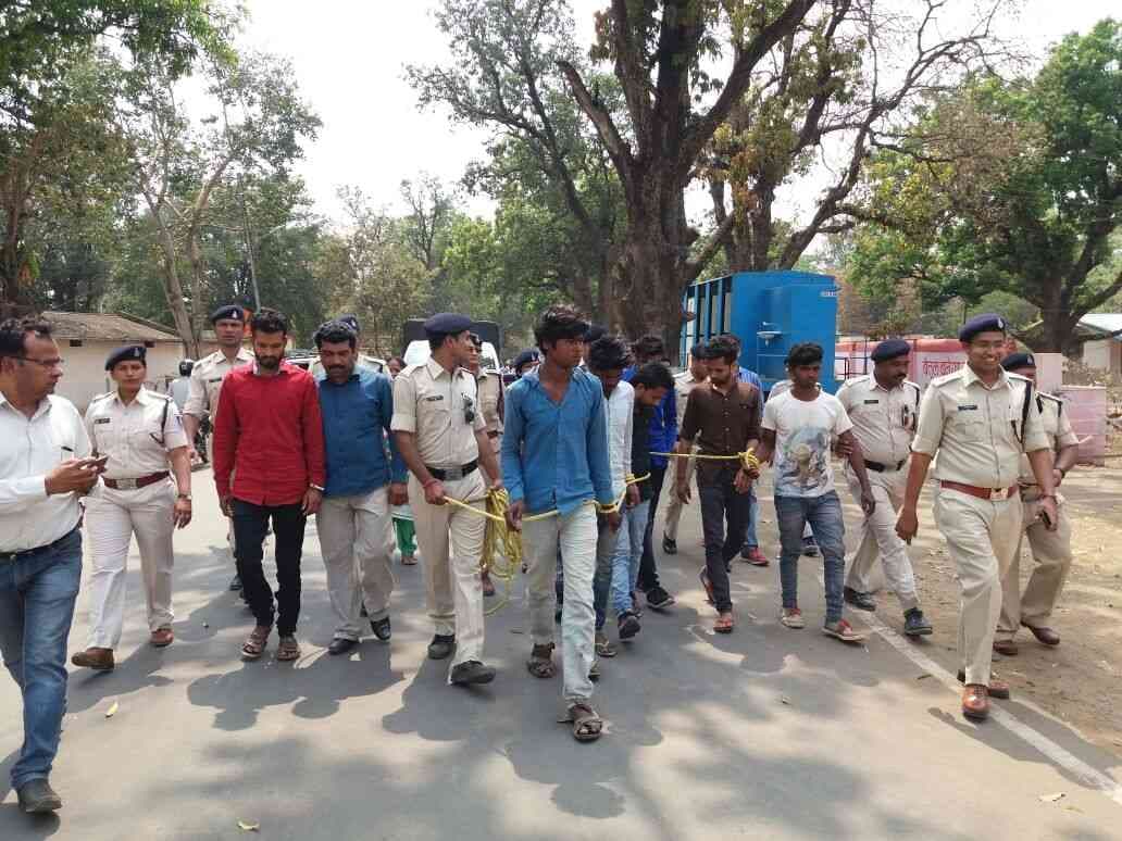 mp police now tacking atrict action against goons