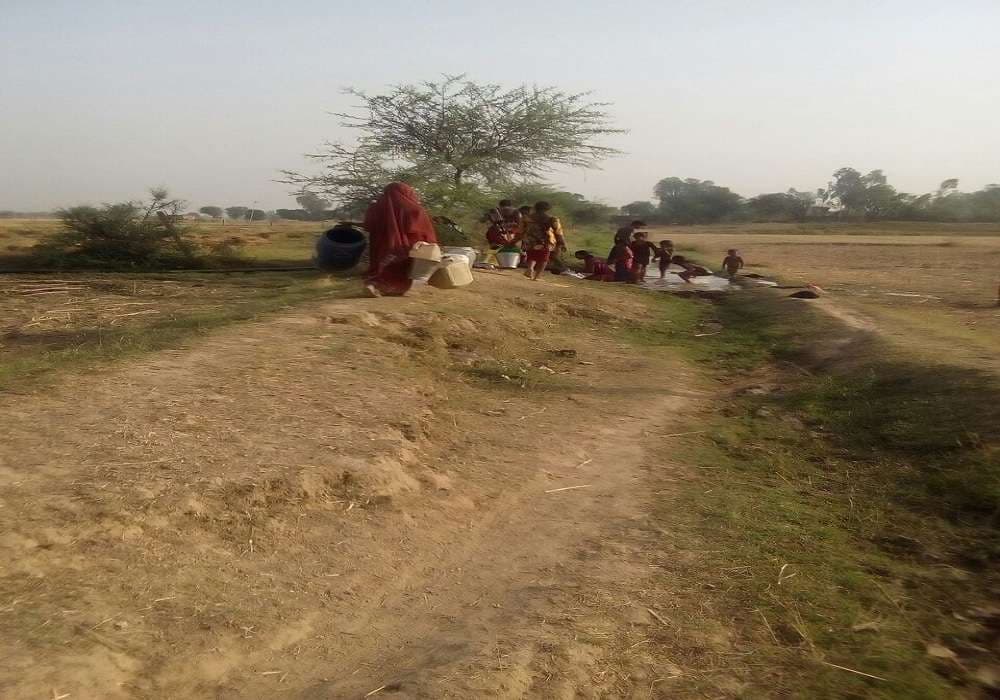 Struggle for water in chitrakoot up