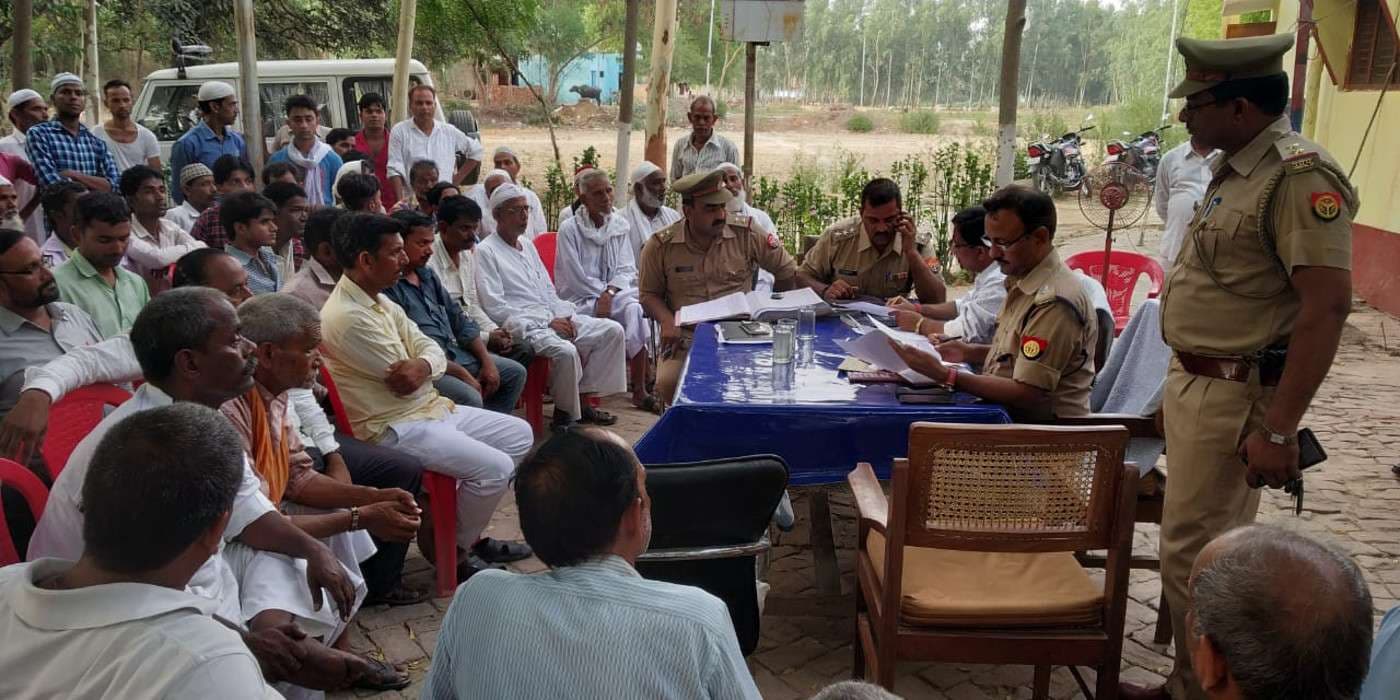 Officers compromise between Idgah and Ramlila Committee in Barabanki