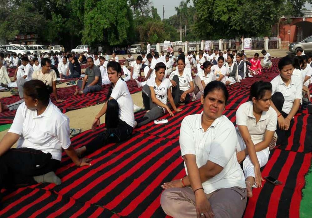 International Yoga Day 2018 in Lakhimpur Kheri UP news