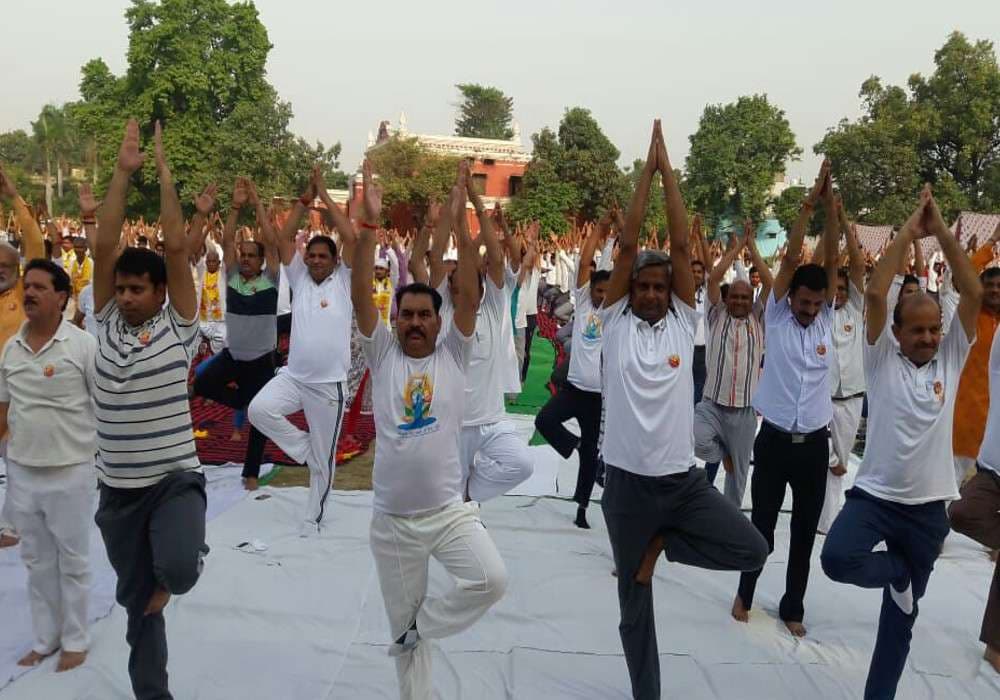 International Yoga Day 2018 in Lakhimpur Kheri UP news