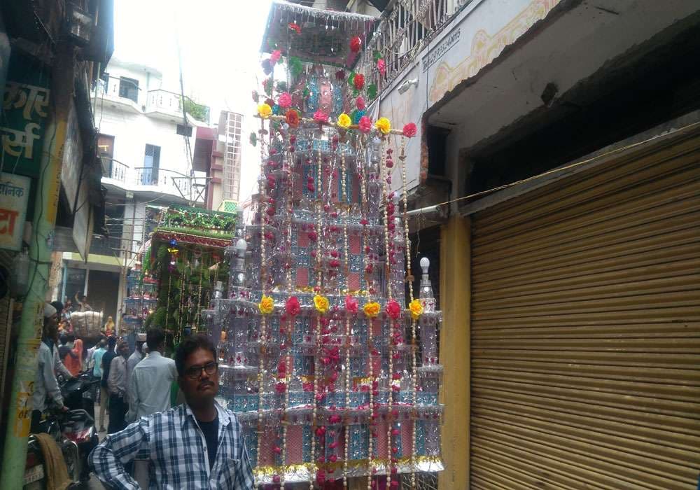 muharram:see photos of special rayi ka tajiya and burraken from jhansi