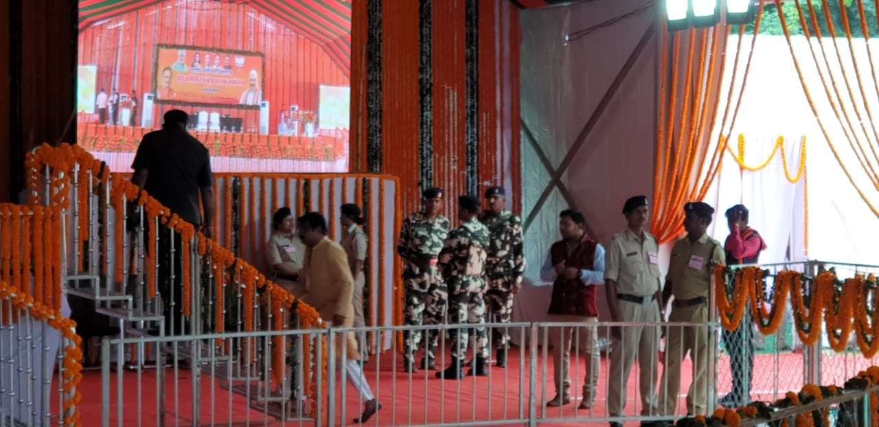 Security for Amit Shah programme
