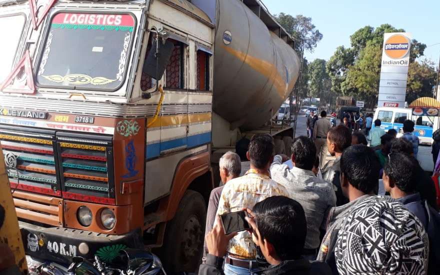 Accident in Ambikapur