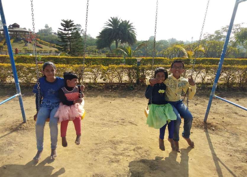 Childrens swing