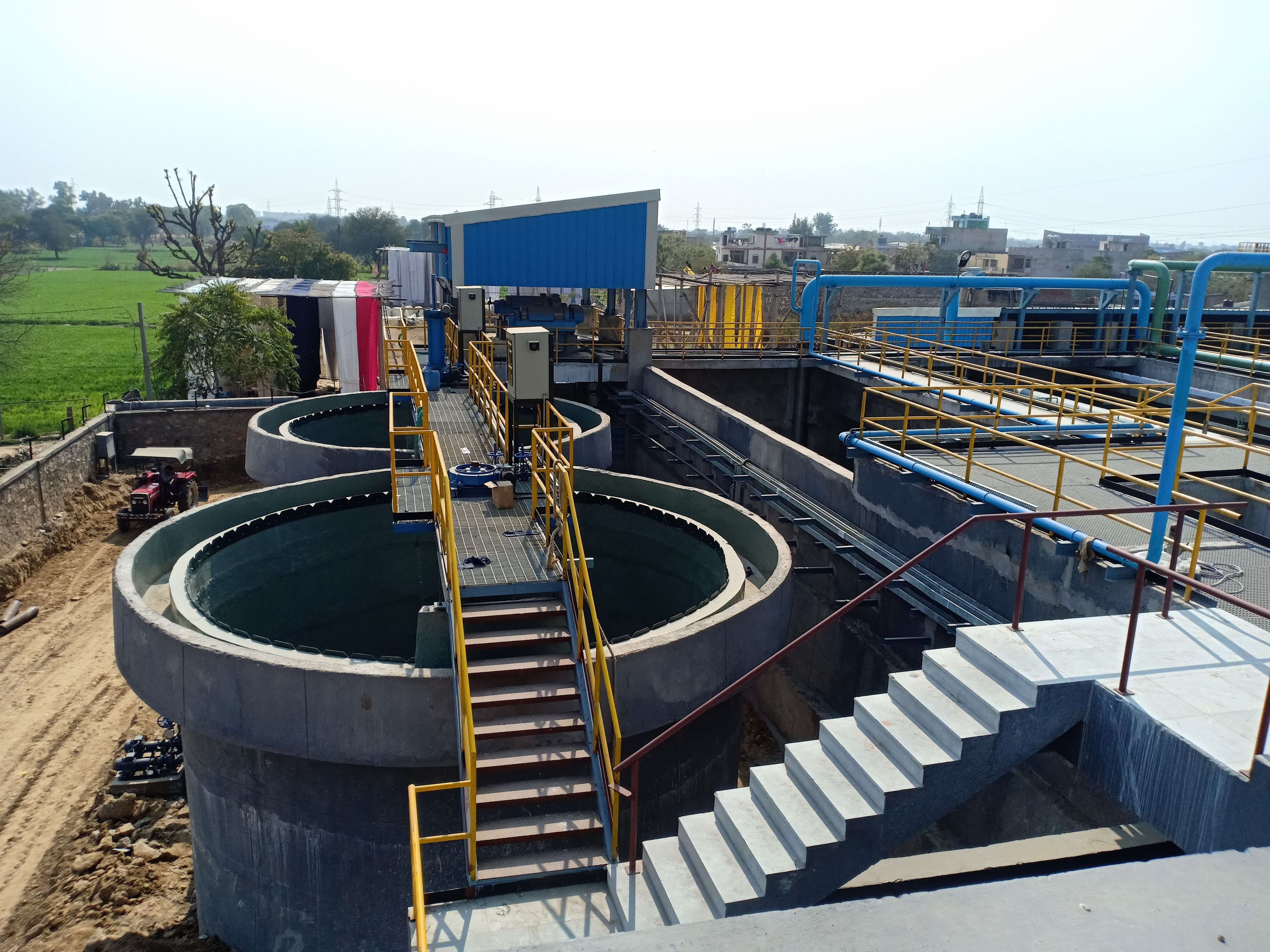 First Water Treatment Plant of the country on Mauhana Road