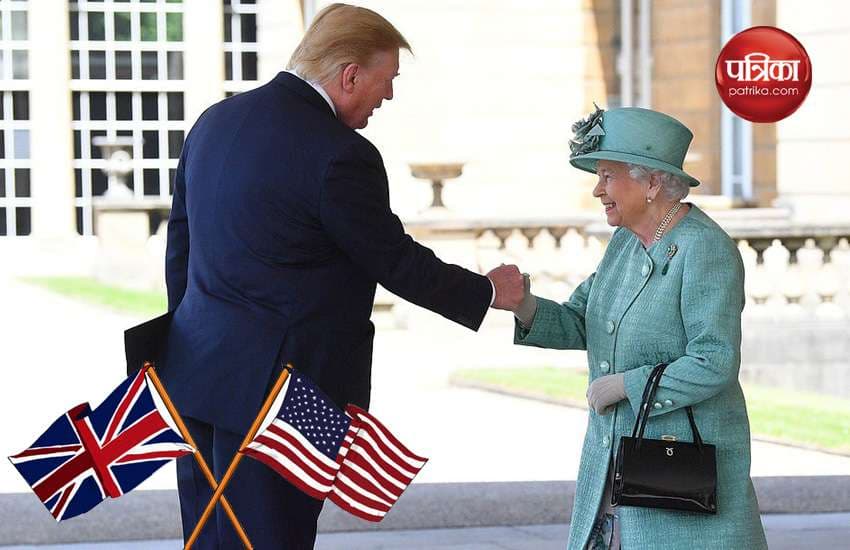 Donald trump in london