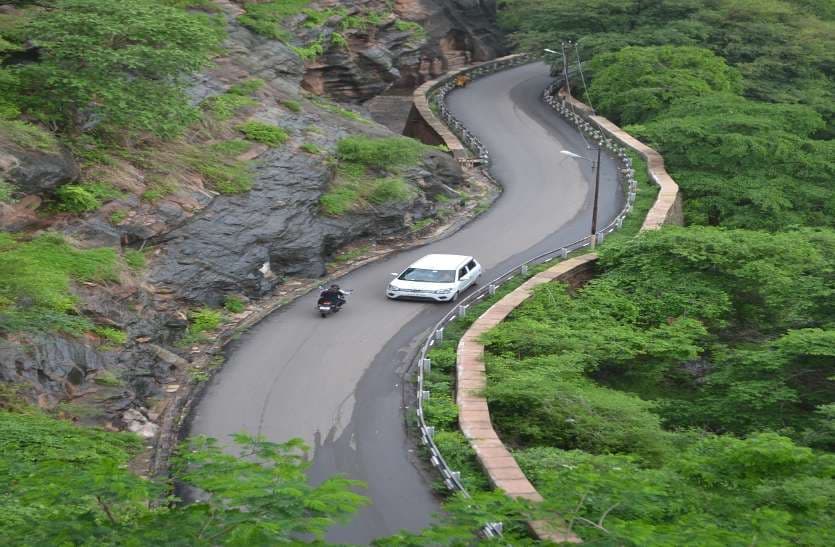 Green Gwalior fort an rainy season