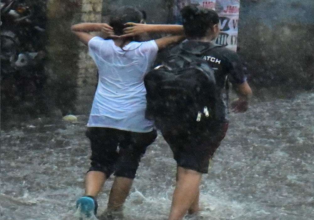 Rain in aligarh