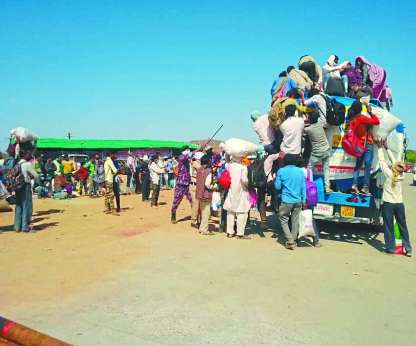 Thousands of workers trapped in UP-MP border seal