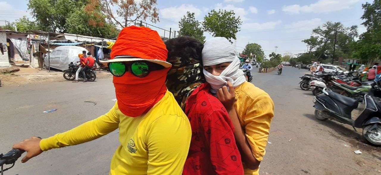 Scorching sun and heatstroke caused havoc