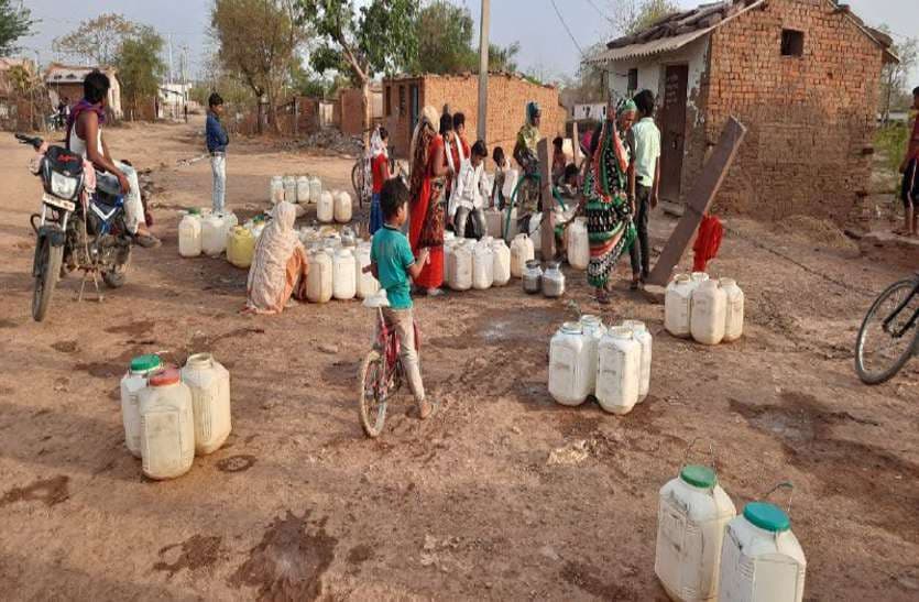 Children battling with elders due to severe water scarcity