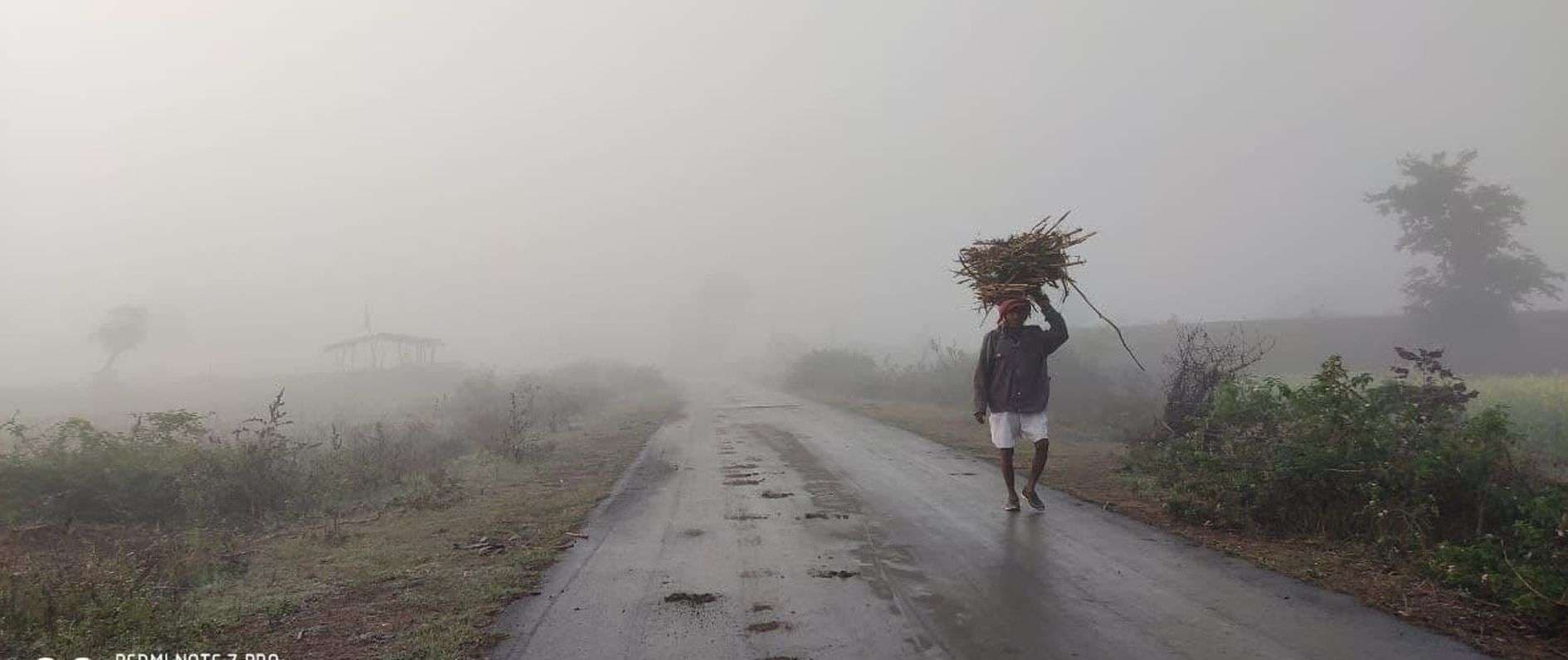 weather: मौसम ने दिखाए दिन में कई रंग, देखे यह फोटो...