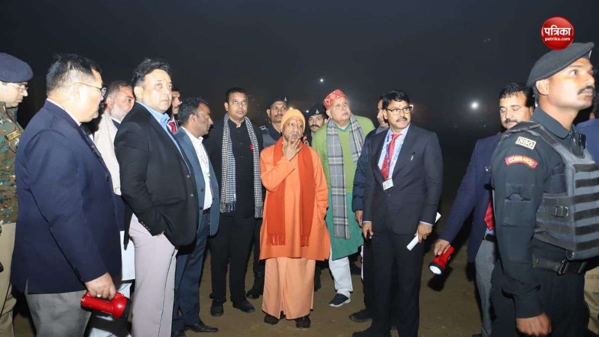 CM YOGI ADITYNATAH in AYODHYA