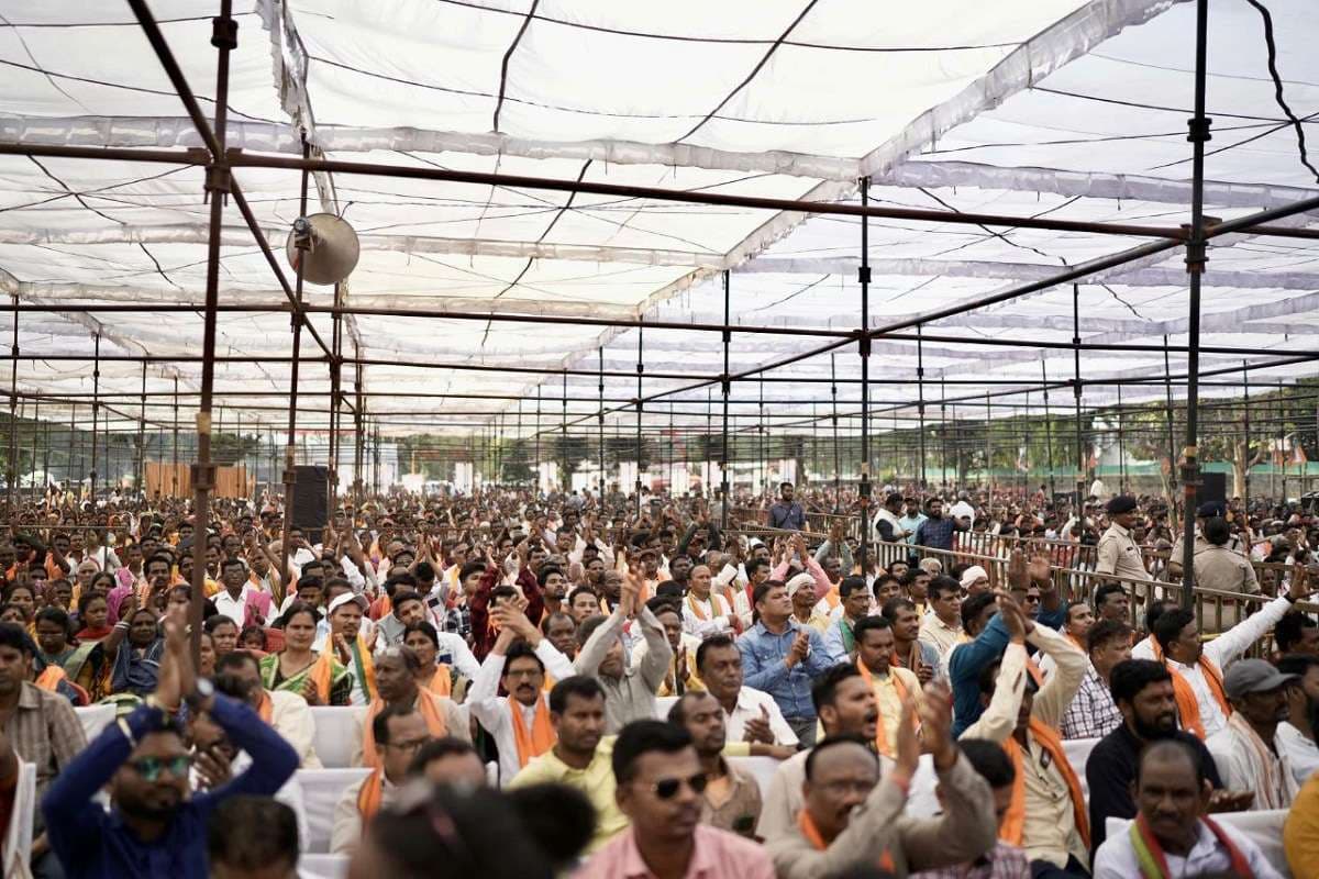 BJP nomination rally in Jagdalpur today