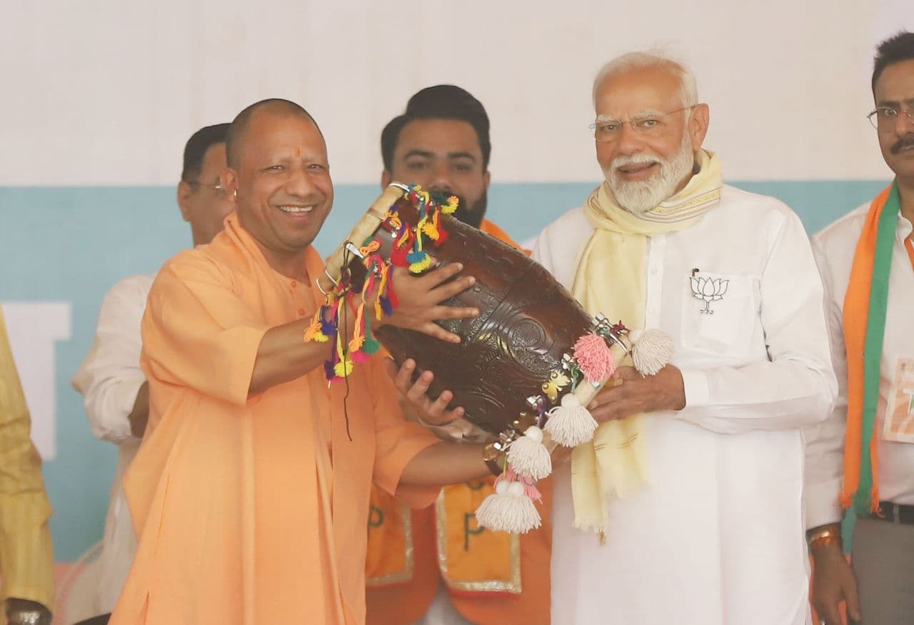 yogi and modi