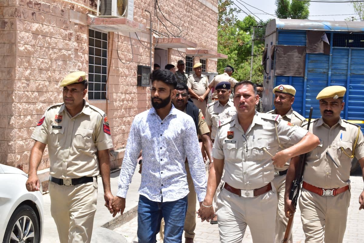 Betel nut killer accused of murder comes from Tihar Jail, court under security cover