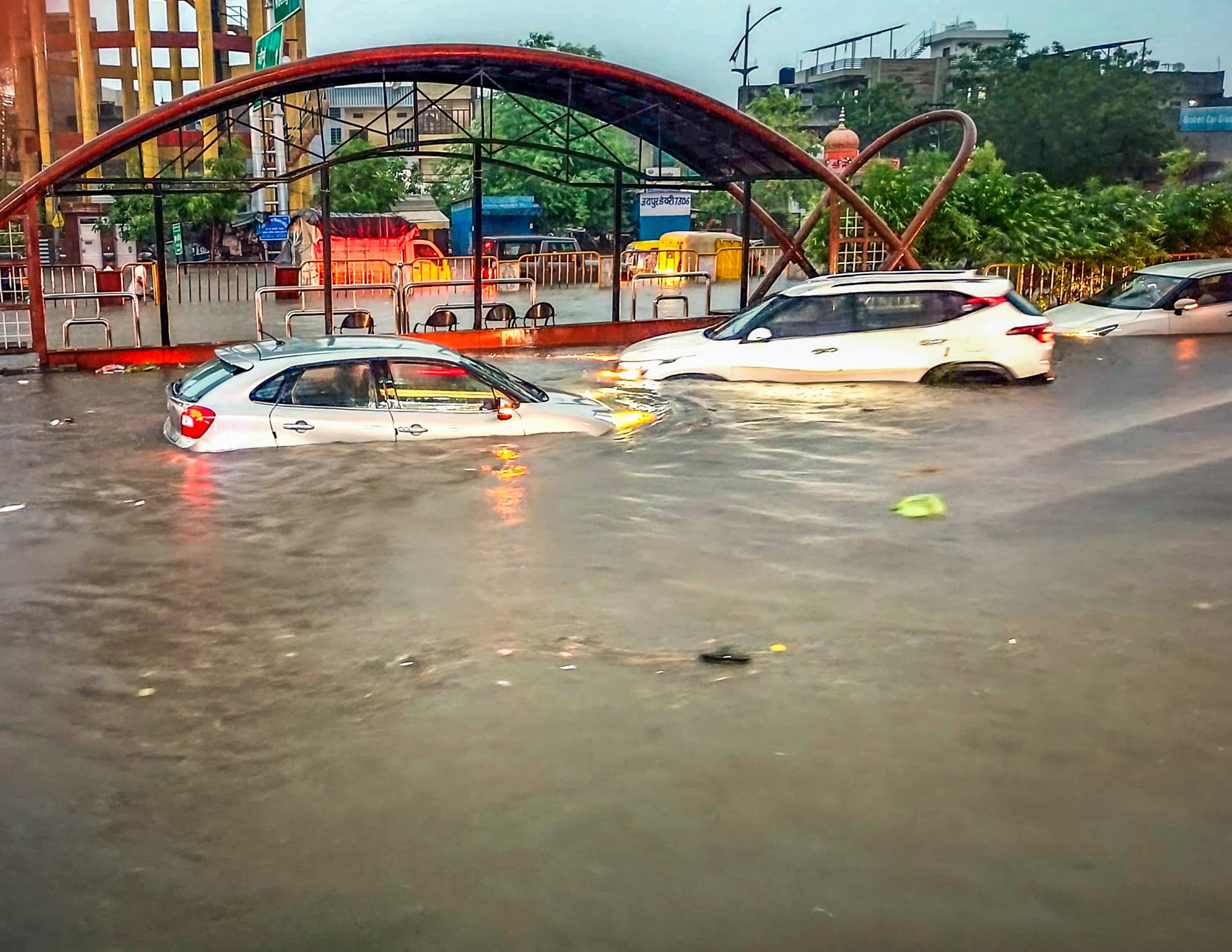 rain in jaipur