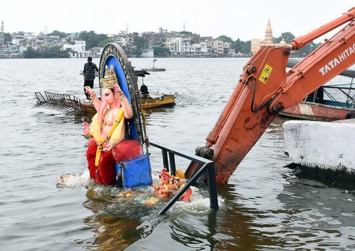 Khatlapura ganesh visarjan