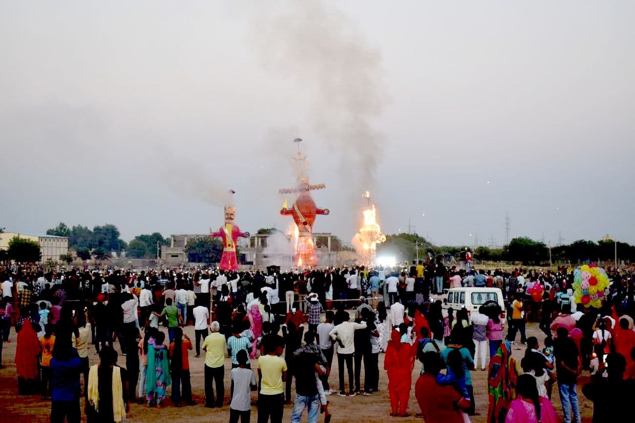 Victory of religion...Ego burnt to ashes, Ramji started cheering.