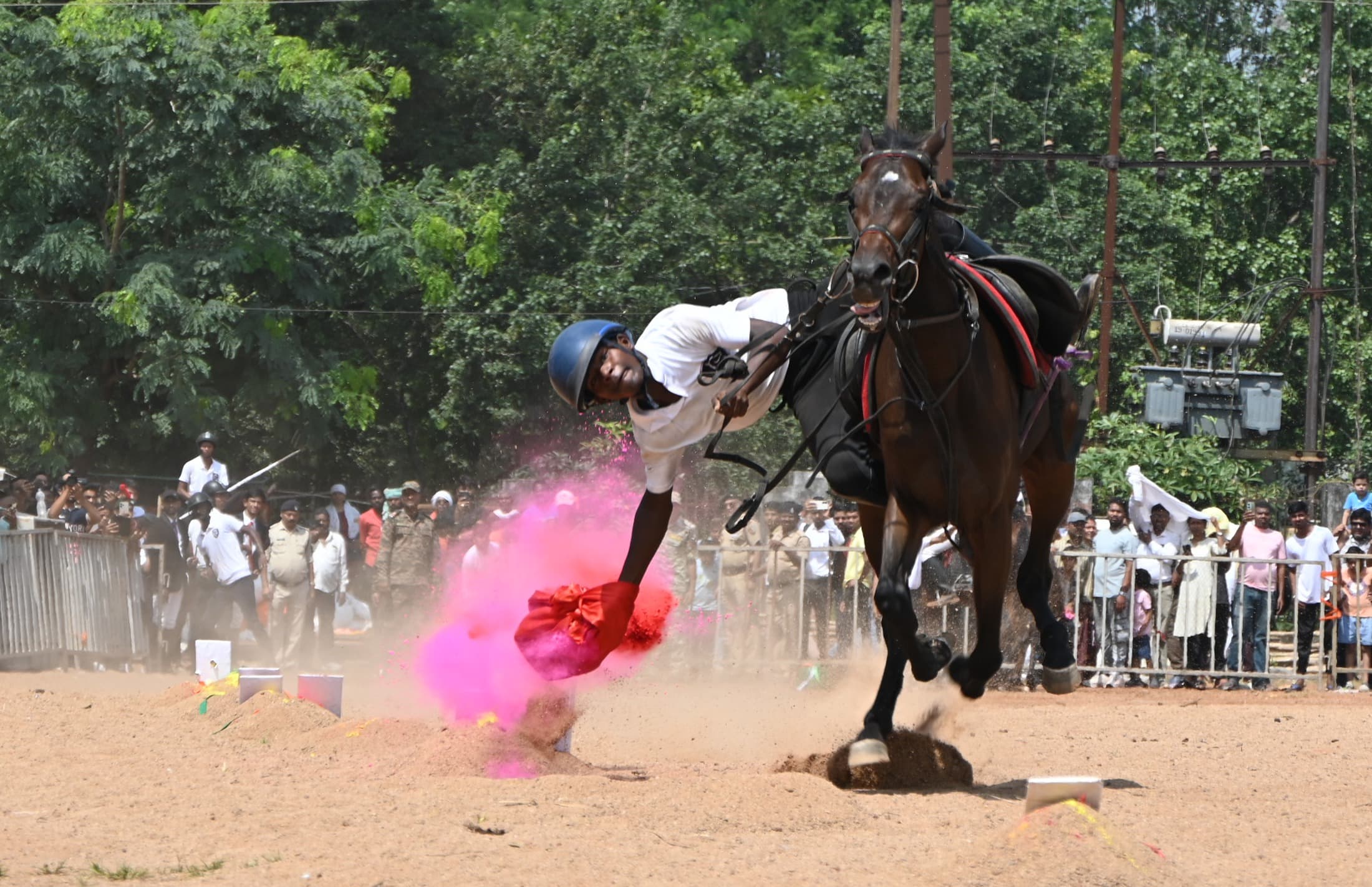 Chhattisgarh news : सशस्त्र सैन्य समारोह में जवानों ने किया प्रदर्शन रण कौशल का, SEE Photos