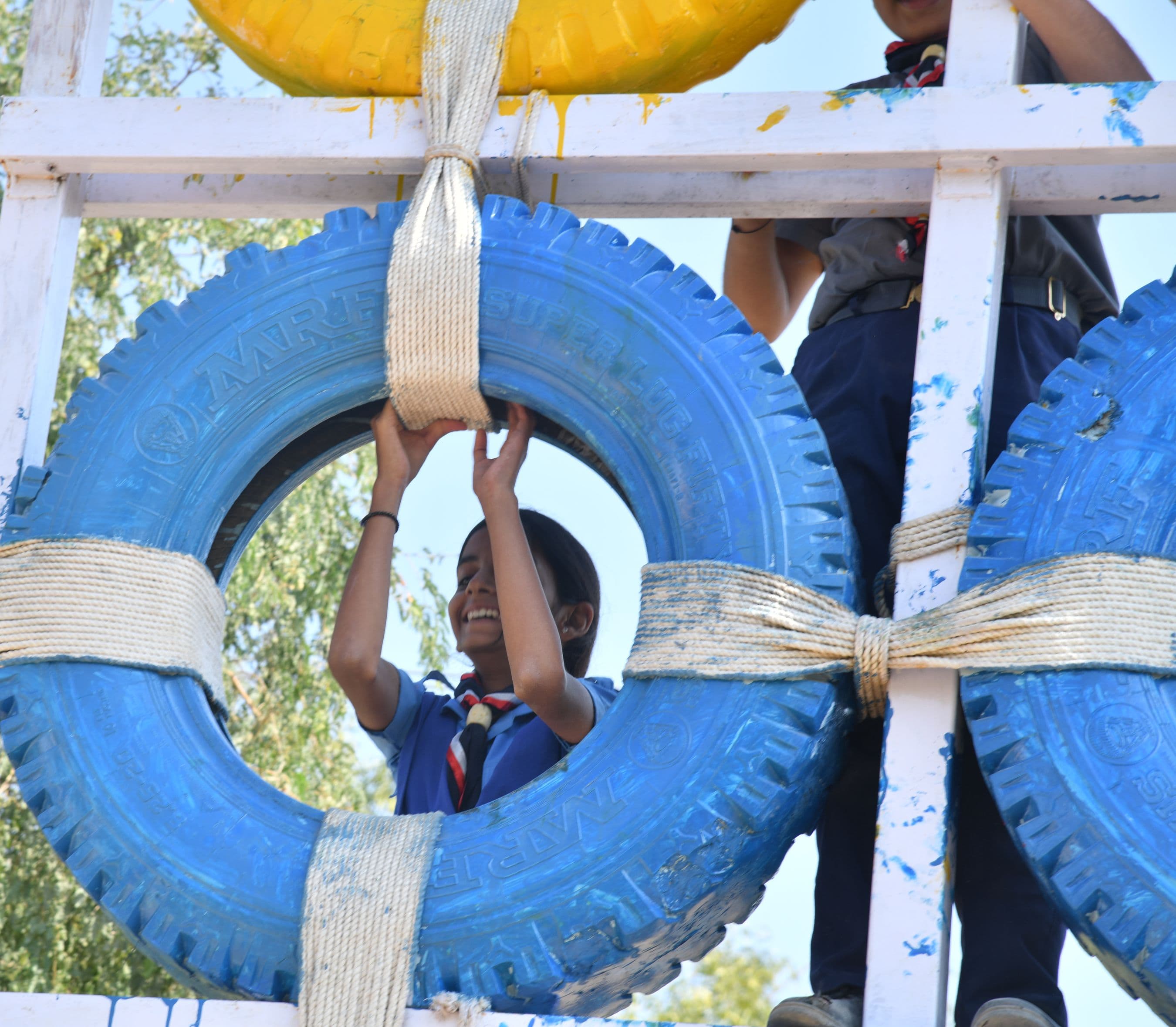 Scout Guide Competition: Showed strength in adventurous activities