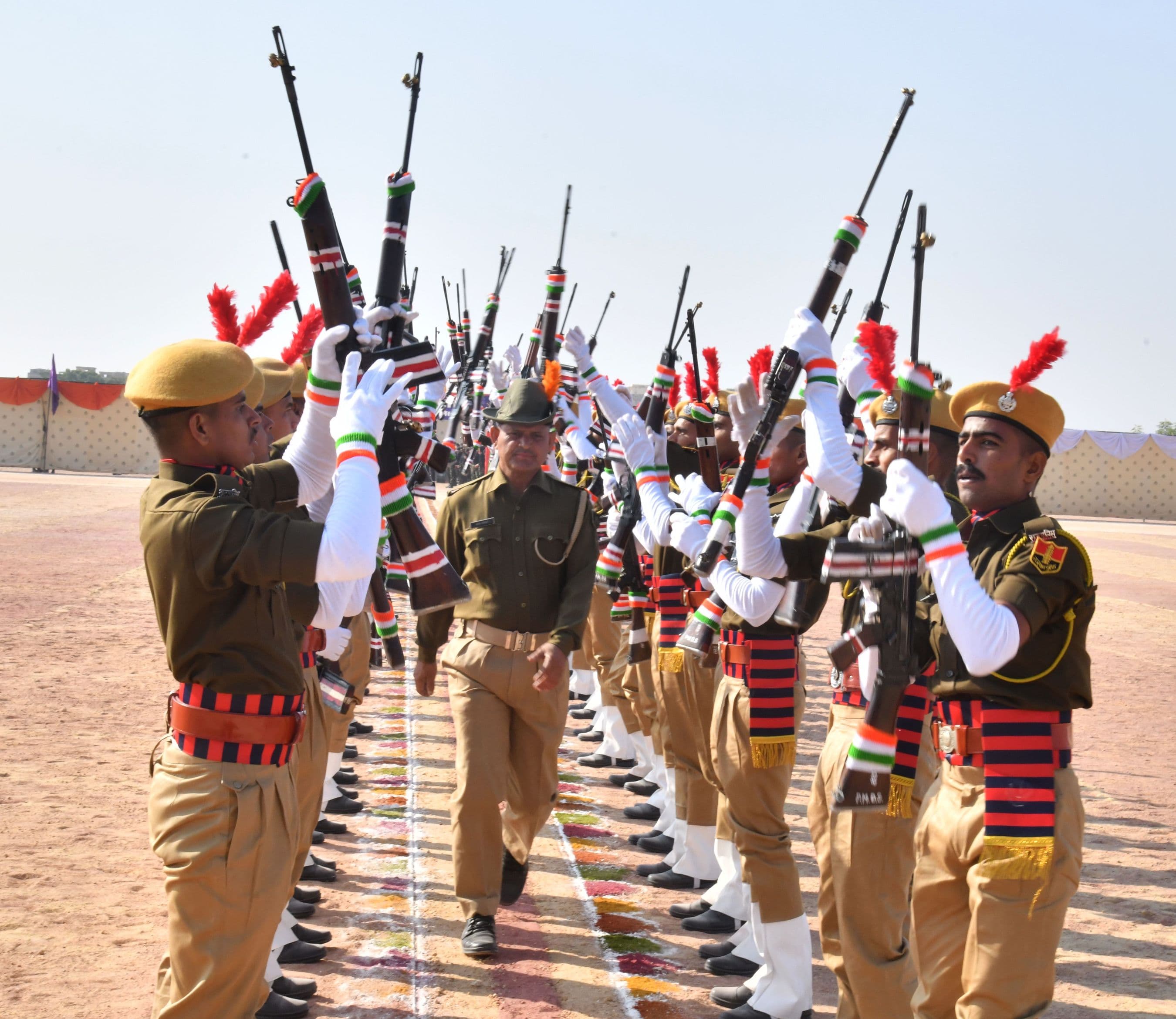 Diwasant Parade Ceremony: A spectacular display of mortar