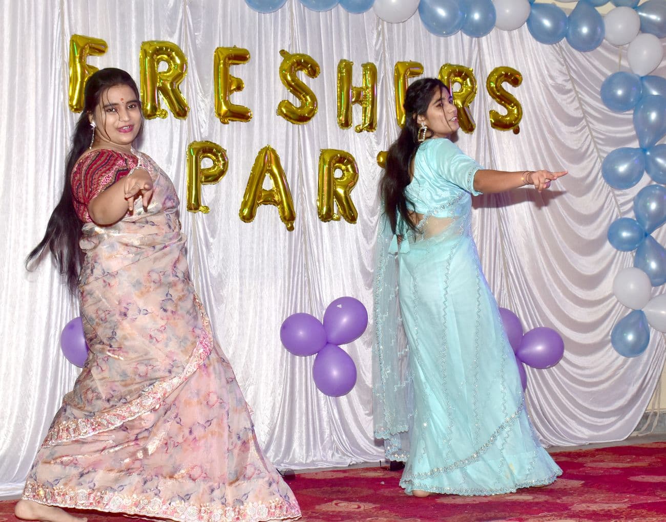 Ruchika became Miss Fresher, Khushi was first runner up, rampwalk of girl students