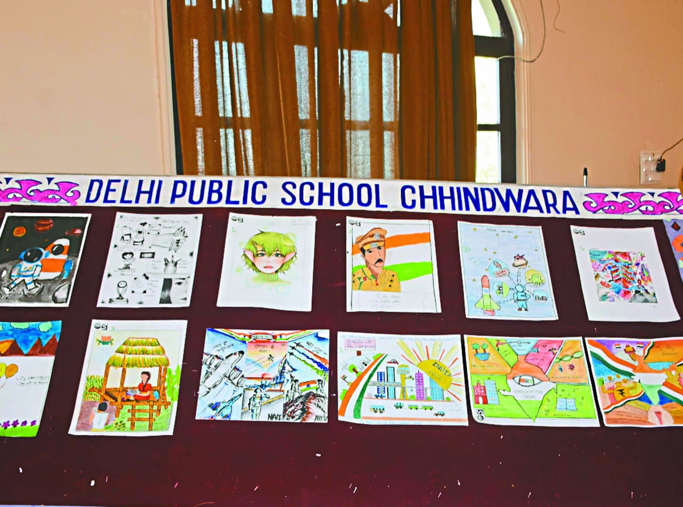 Inter school drawing competition