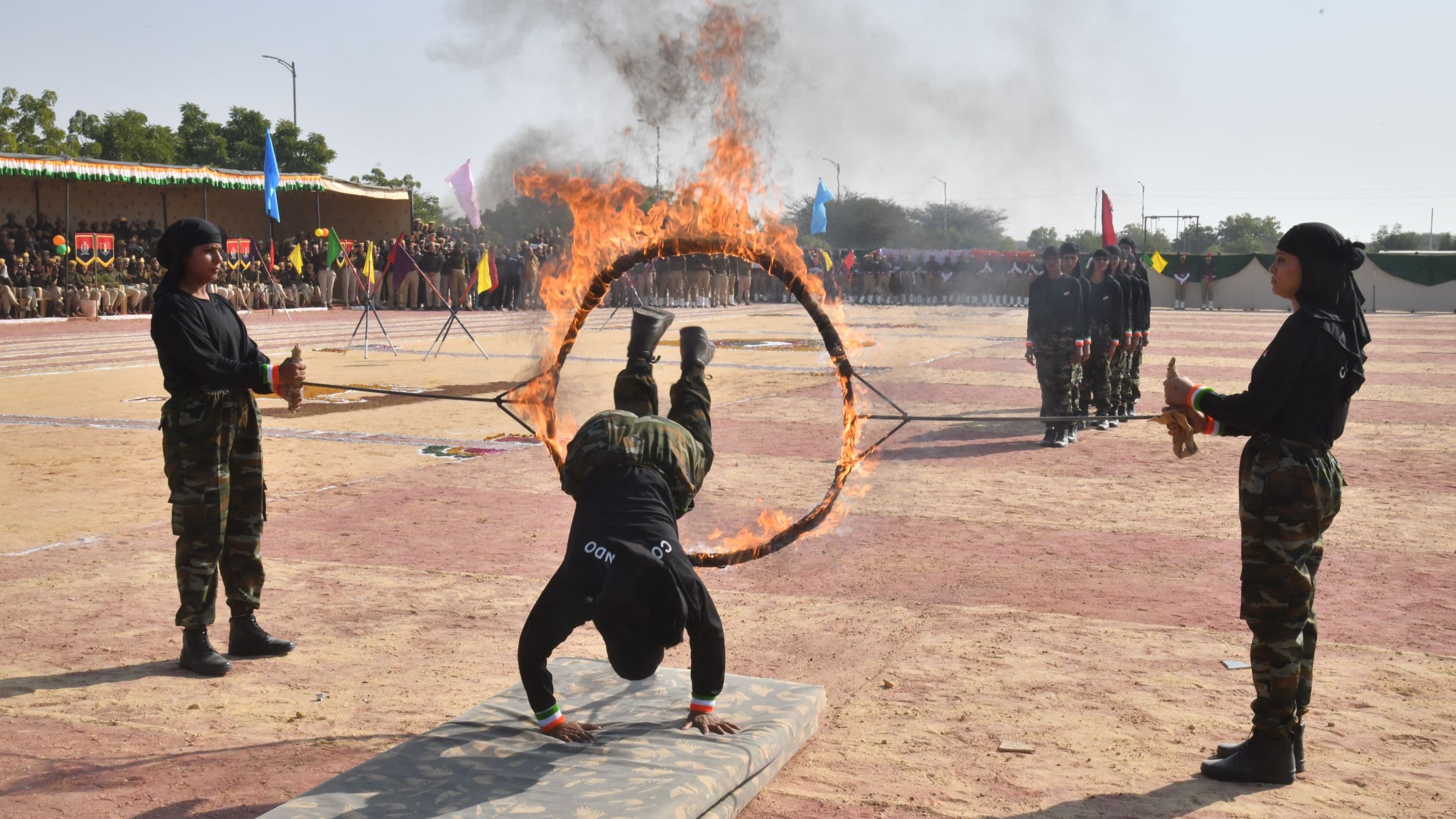 Diwasant Parade Ceremony: A spectacular display of mortar