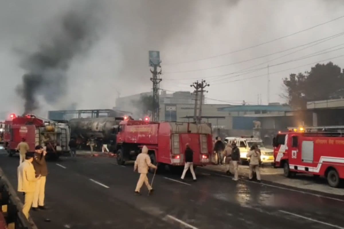 Truck Blast In Jaipur