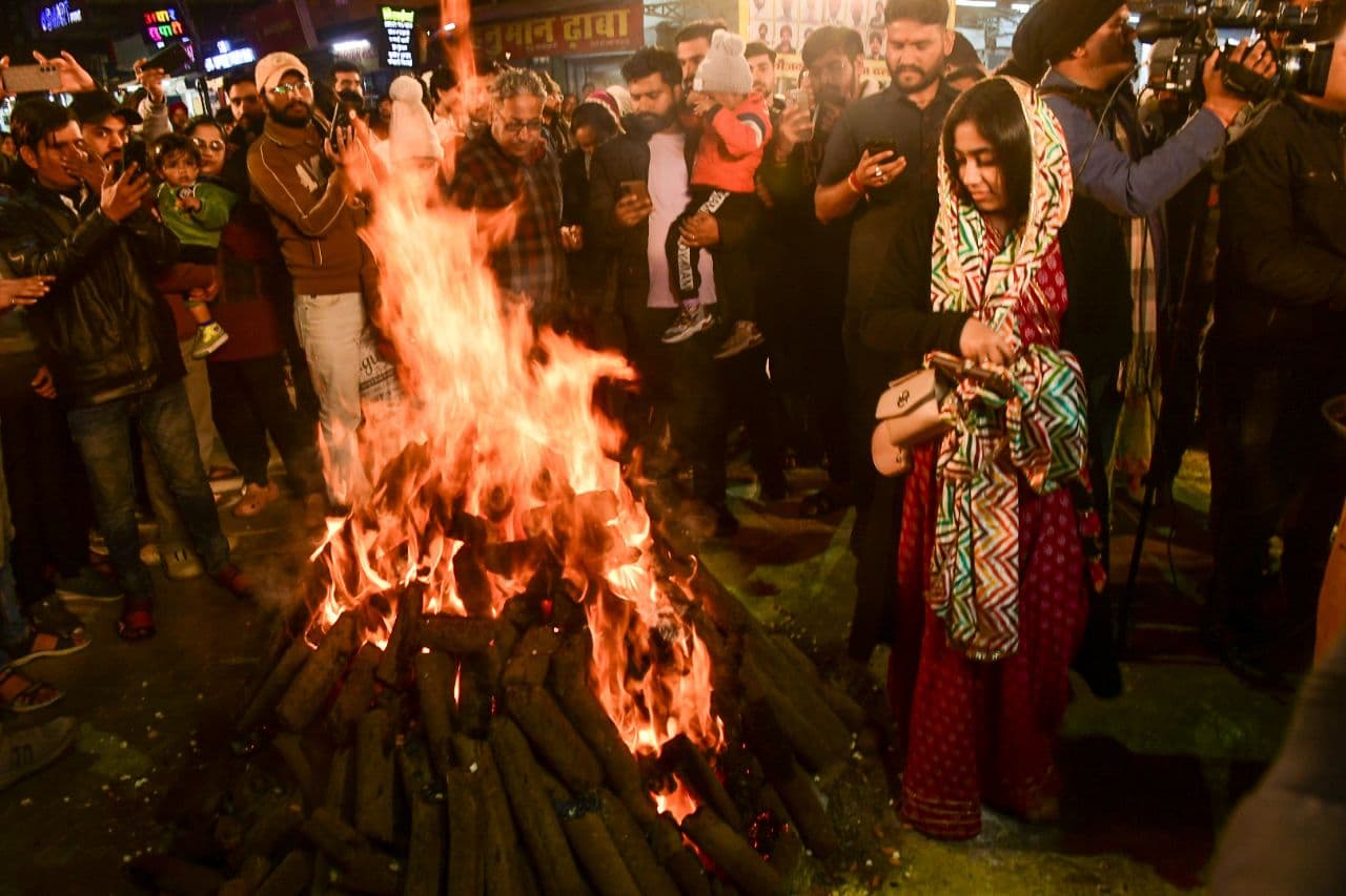 Lohadi festival celebration 