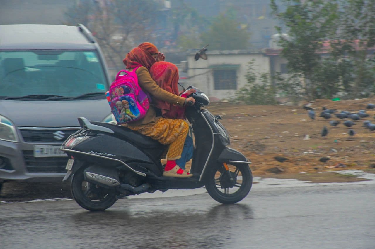 Rainy day in jaipur 