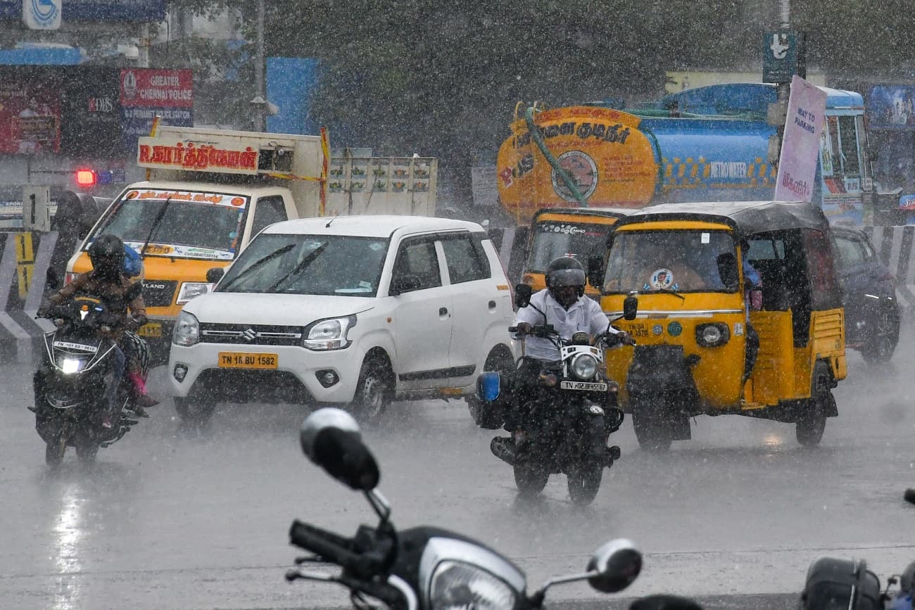 sudden rain in chennai