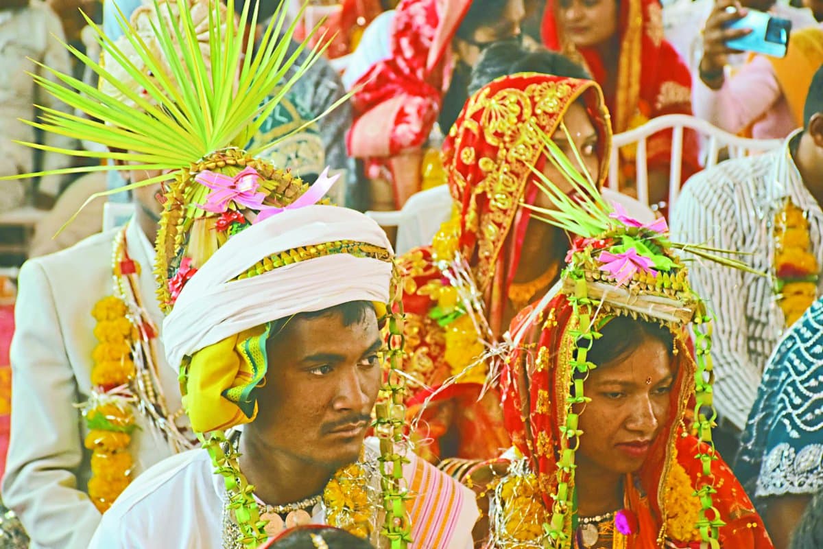 Mass marriage in Chhindwara