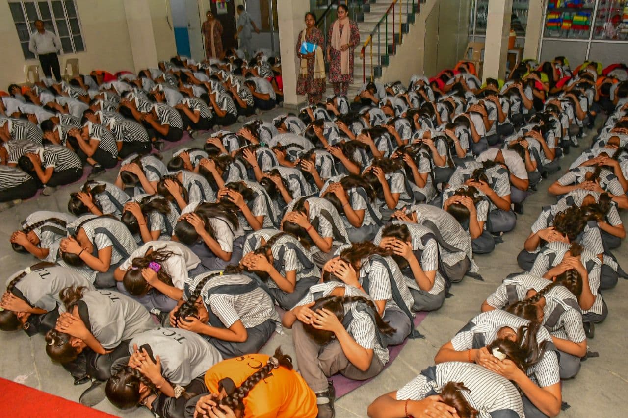 Mock drill in jaipur 