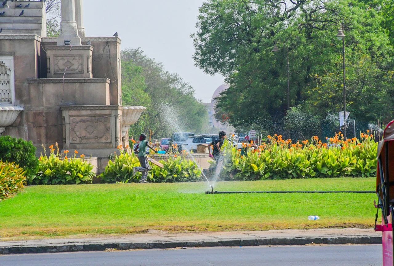Hot day in jaipur