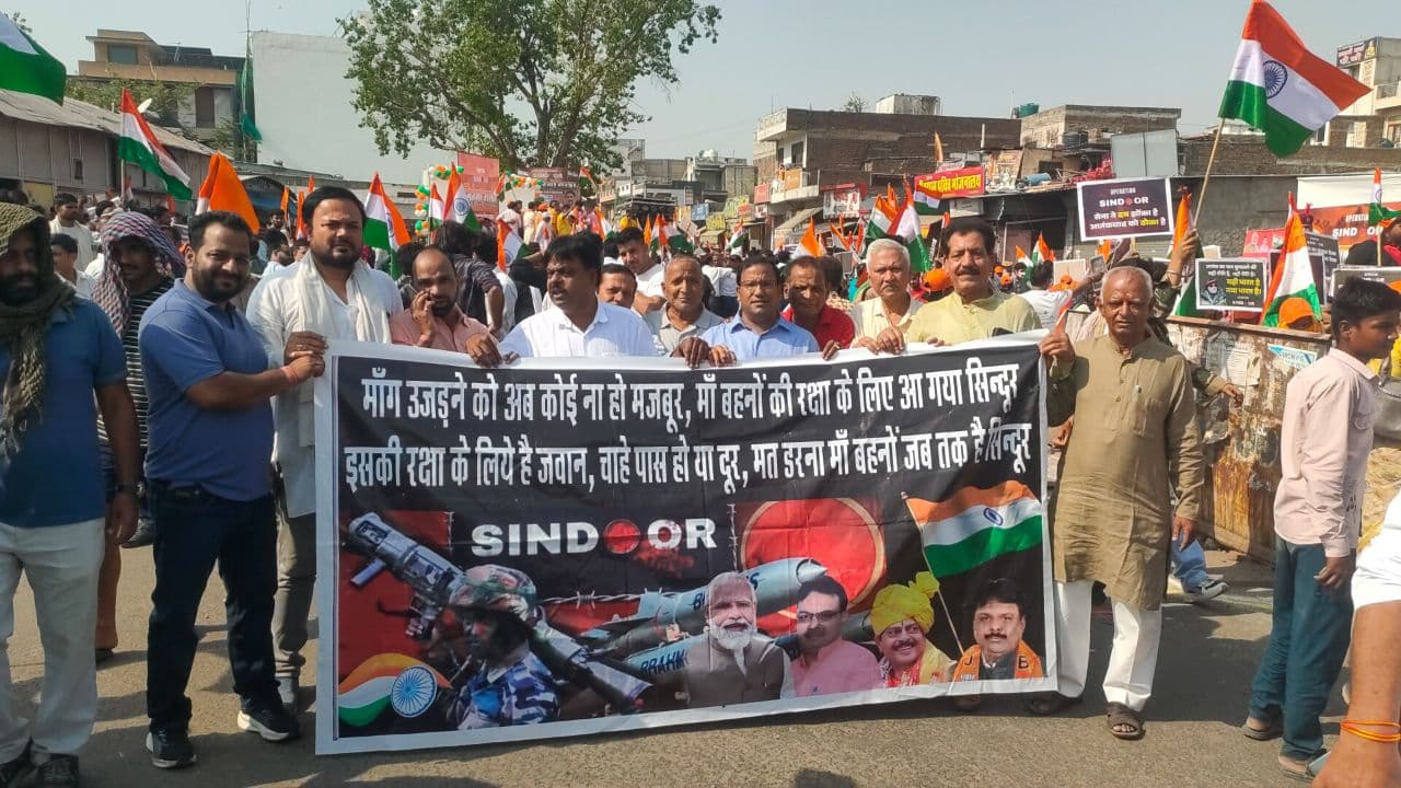 Tiranga Yatra in jaipur