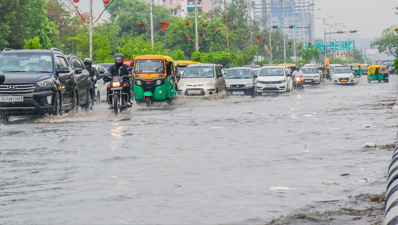 Rainy day in jaipur 