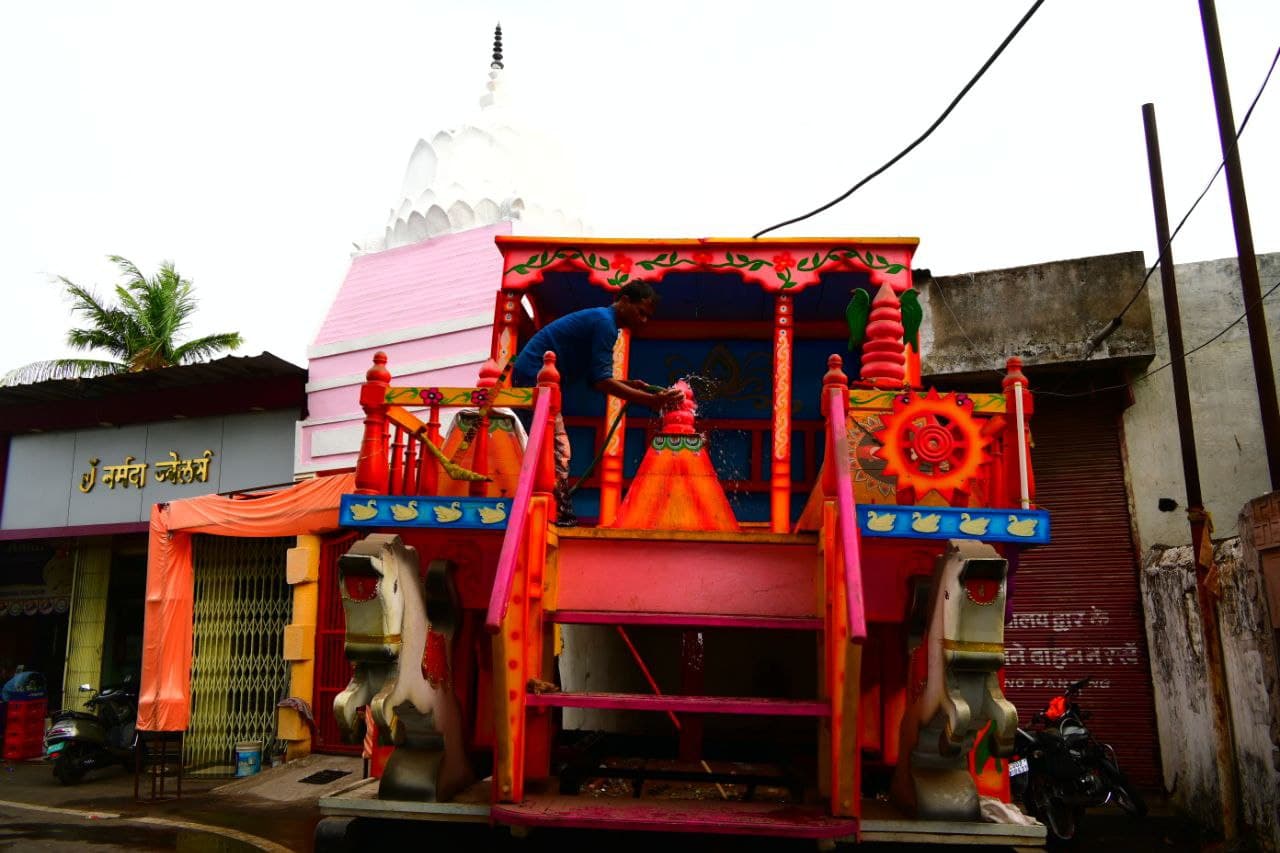 Raipur News: पुरीधाम जैसे सज रहे जगन्नाथ के रथ, कल मनेगा नेत्रोत्सव, 27 को निकलेगी यात्रा,देखें तस्वीरें 
