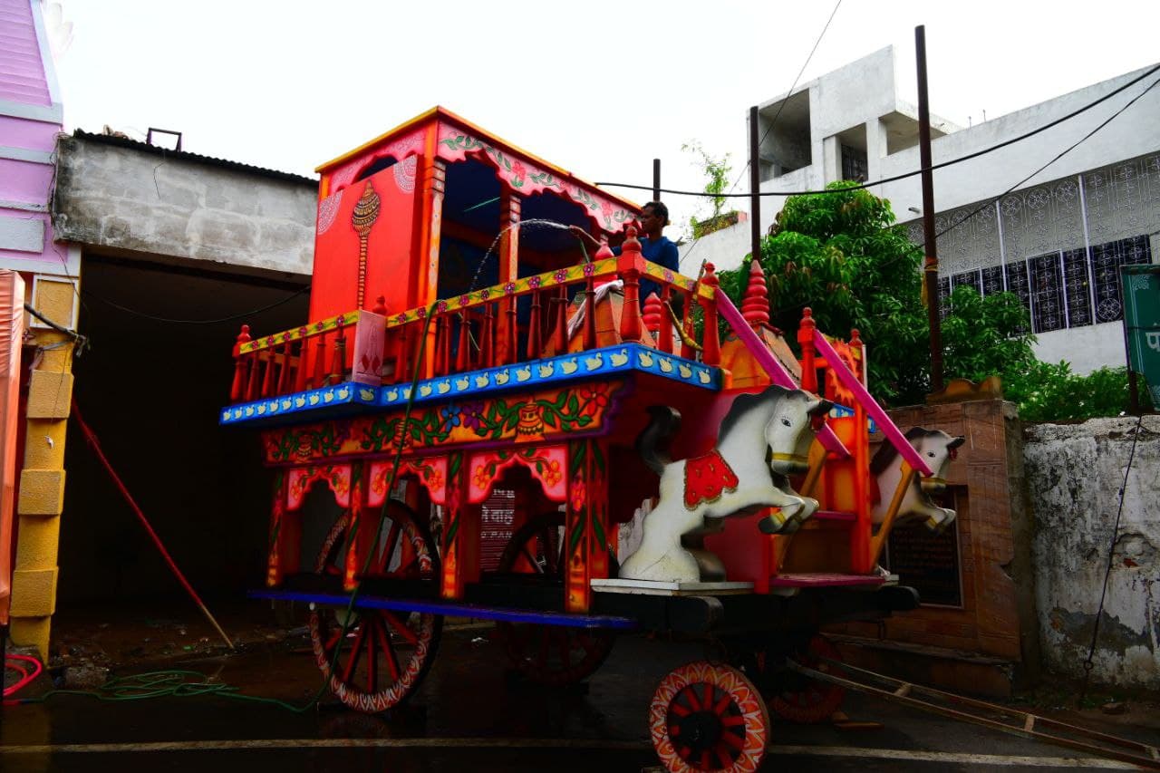 Raipur News: पुरीधाम जैसे सज रहे जगन्नाथ के रथ, कल मनेगा नेत्रोत्सव, 27 को निकलेगी यात्रा,देखें तस्वीरें 
